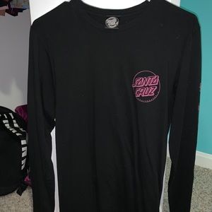Long sleeve Santa Cruz shirt